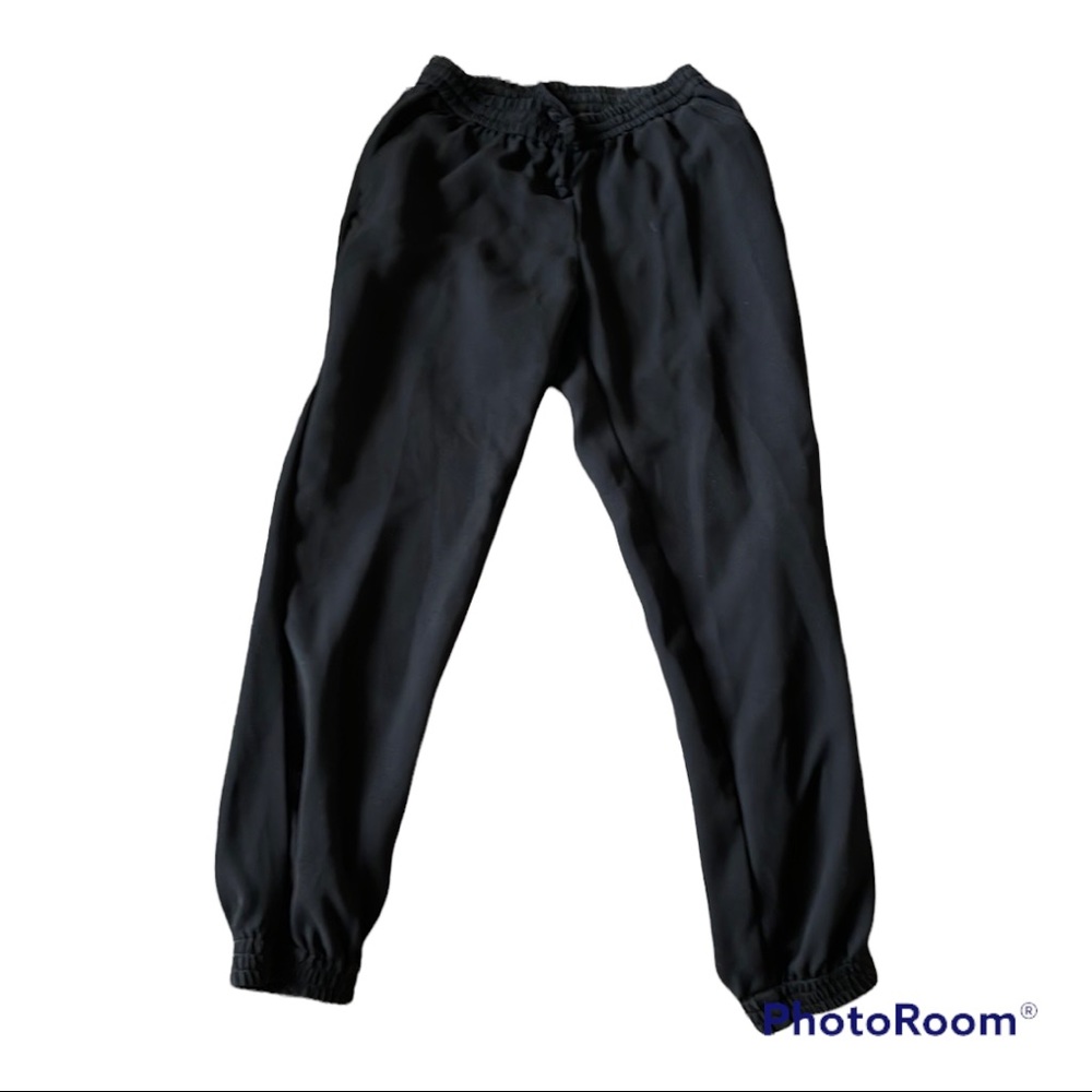 H&M Black Jogger Work Trousers
